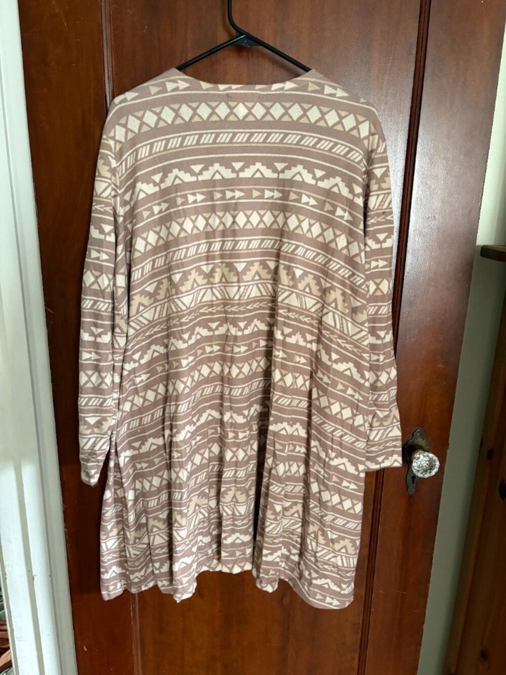 Lularoe Aztec-Patterned Cardigan, Size XL - Picture 5 of 5